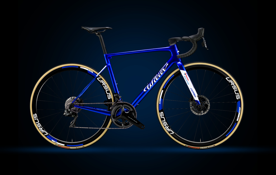 Le ruote Ursus su Wilier Zero SLR, la bici da corsa del team Total Direct  Energie